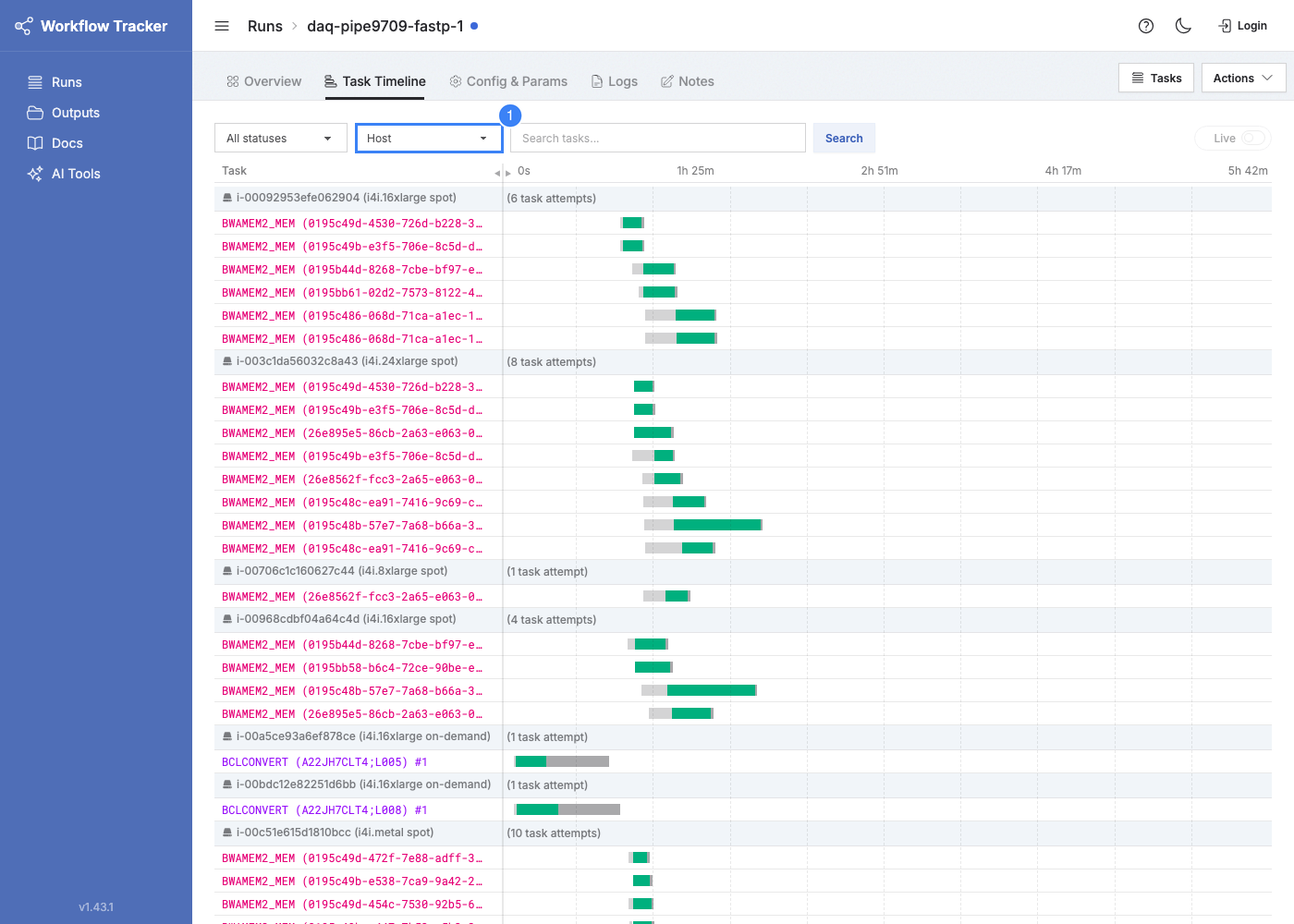 Timeline Grouping